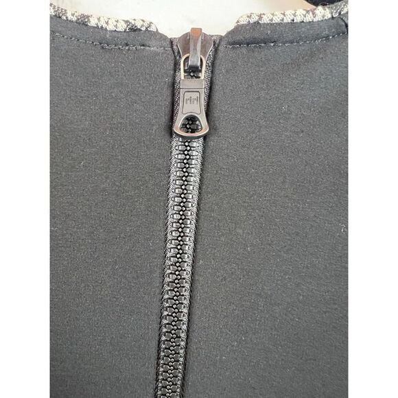 YOANA BARASCHI black bodycon sleeveless knit lined stretch sheath dress XS - Picture 7 of 10